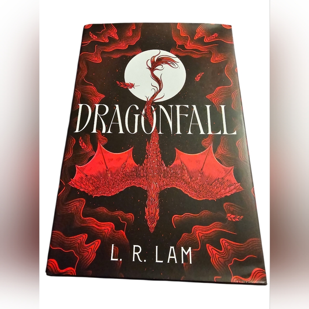 Signed coppy of Dragonfall by Lam Fiction Book barnes noble exclusive